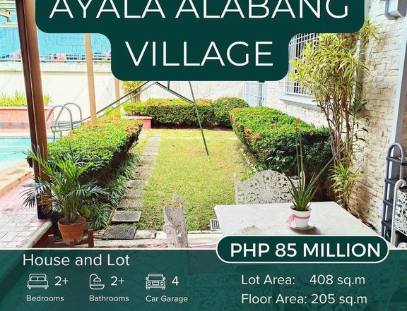 Ayala Alabang Village - House and Lot (Old Bungalow)