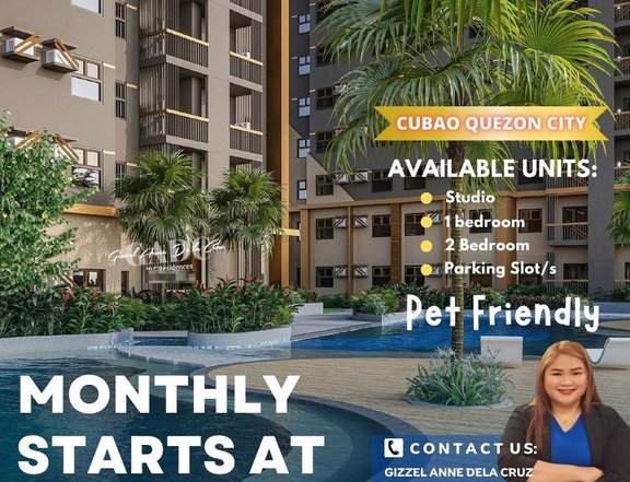 Condo in Quezon City Affordable Pre-Selling Smarthome Condo unit for sale in QC at Mira