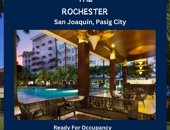 3 Bedroom Rent to Own Condo near BGC, THE ROCHESTER