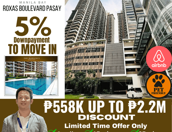 1BR at Radiance Manila Bay with 10% Promo Discount