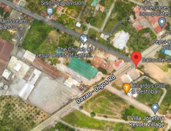 Commercial/Residential Property For Sale in Dacoville Subd. DAVAO CT