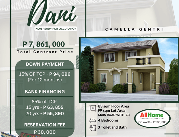 NRFO-4-bedroom Single Attached House For Sale in General Trias Cavite