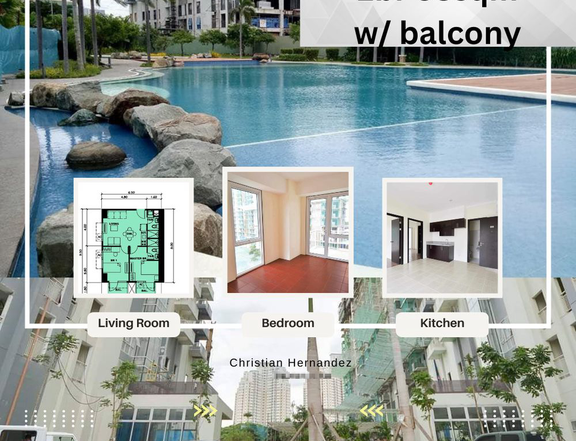 2br 58sqm 25k monthly rent to own condo in pasig