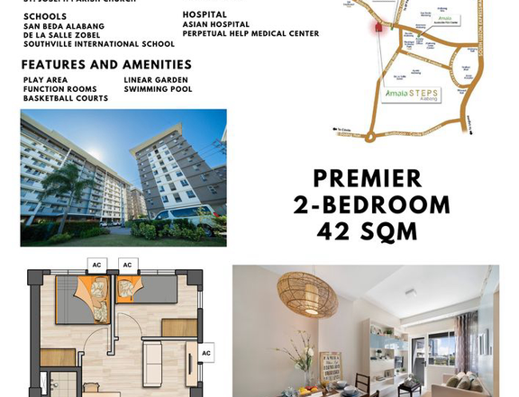 AMAIA Steps Alabang Deluxe and Premier Unit Condo for Sale!