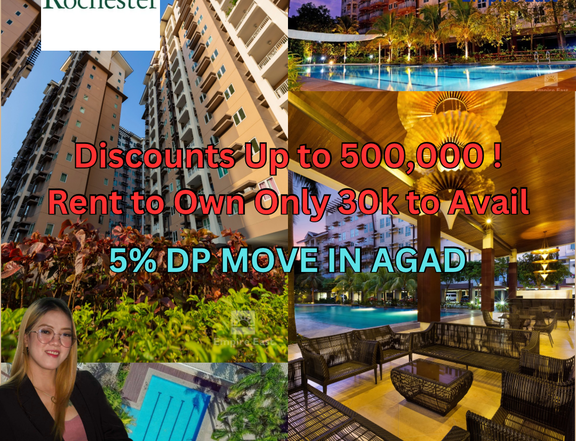 PROMO !!  UP TO 500K DISCOUNT ONLY 15K/mo Condo in Pasig near BGC