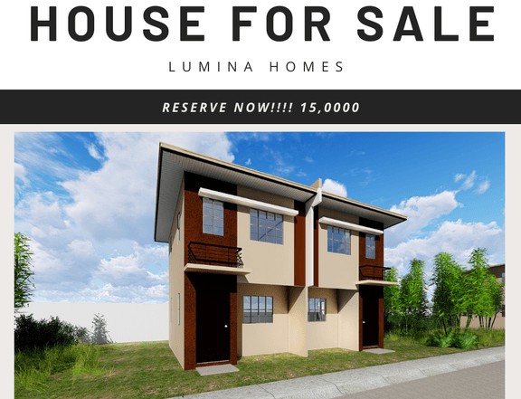 3-bedroom Duplex / Twin House For Sale in Rosario Batangas