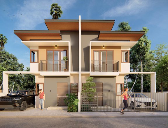 Pre-selling 4-bedroom Duplex / Twin House For Sale in Carcar Cebu