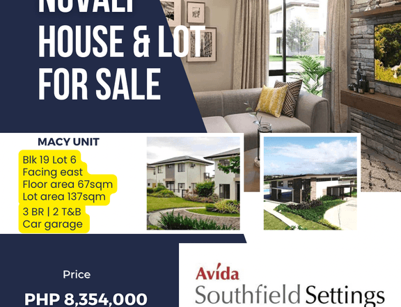 3-bedroom Single Detached House For Sale in Southfield Nuvali Laguna