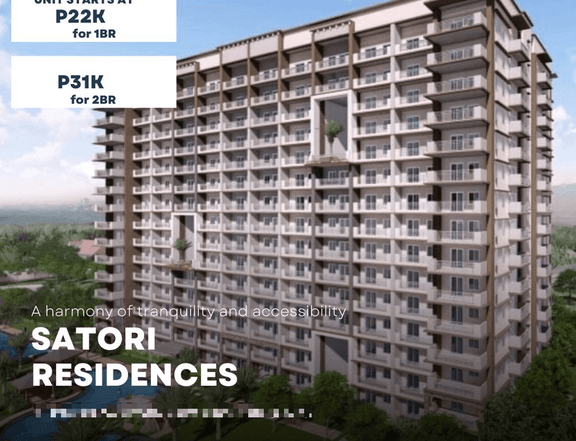 DMCI Homes in Pasig, Satori Residences near LRT Santolan and Ayala Mall Feliz