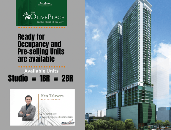 Ready for Occupancy and Pre selling Studio Flex Unit near EDSA