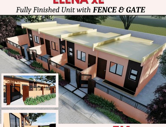 Elena xE Rowhouse with Fence & Gate for Sale in Bria Ormoc