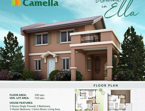 ELLA 5-bedroom Single Attached House For Sale in Bulakan Bulacan
