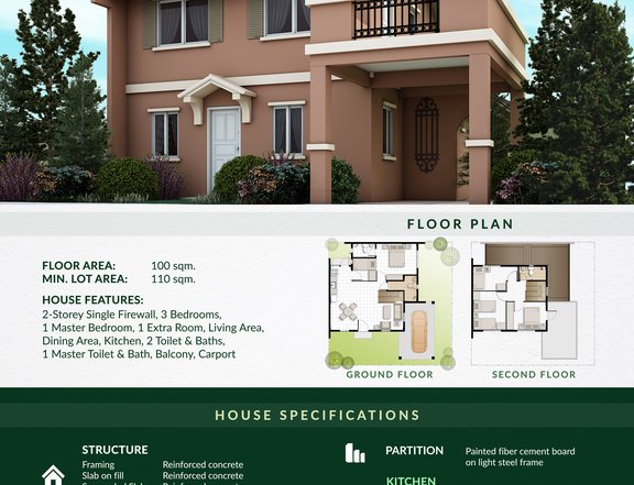 Pre-selling 5-bedroom Single Attached House For Sale in Butuan