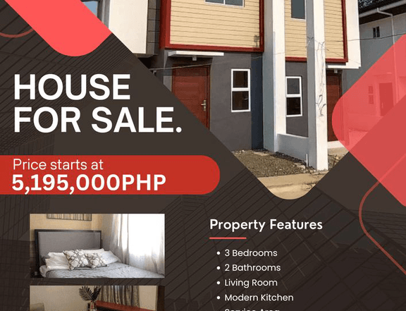 Exclusive Subdivision 2-storey Single Attached House, Ready for Occupancy in San Jose Del Monte BUL