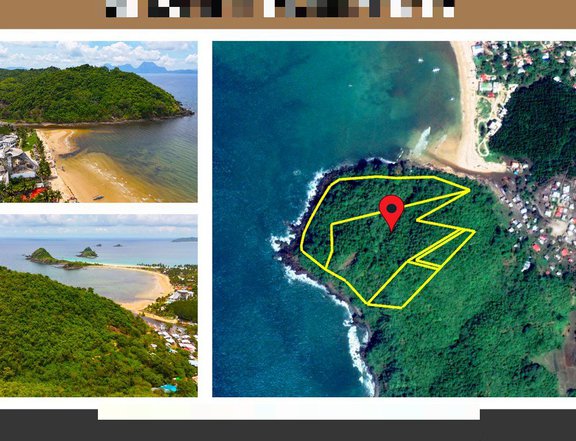 32,116 m2 / 7.94 Acres Legendary Hilltop Sunset Property at Nacpan