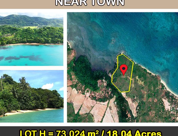 73,024 sqm / 2 Hectare Outstanding Recreational White Beachfront