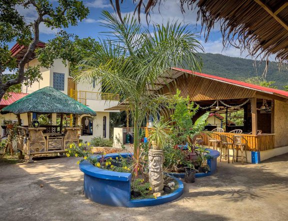 Blue Moon Cafe Guesthouse 5 minutes from beautiful surfer Nagtabon Beach 5000 sqm