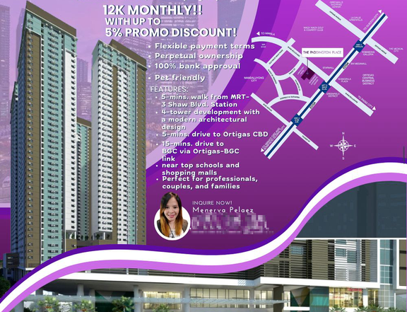 For sale Condo in Shaw Boulevard Mandaluyong