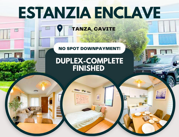 No downpayment-Duplex-Complete Finished for Sale in Tanza, Cavite