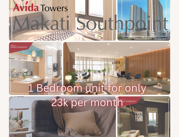 1 Bedroom for sale in Makati near Don Bosco for only 23k per month