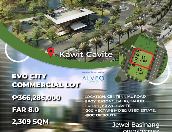 2500 sqm Commercial Lot For Sale in Kawit Cavite