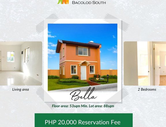 2-bedroom Bella Single Detached House For Sale in Negros Occidental