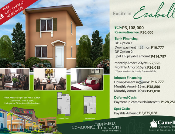 Affordable Single 2BR | Near Metro Manila| Camella Gentri