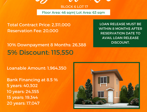 Affordable House and Lot For Sale in San Jose Nueva Ecija - RFO
