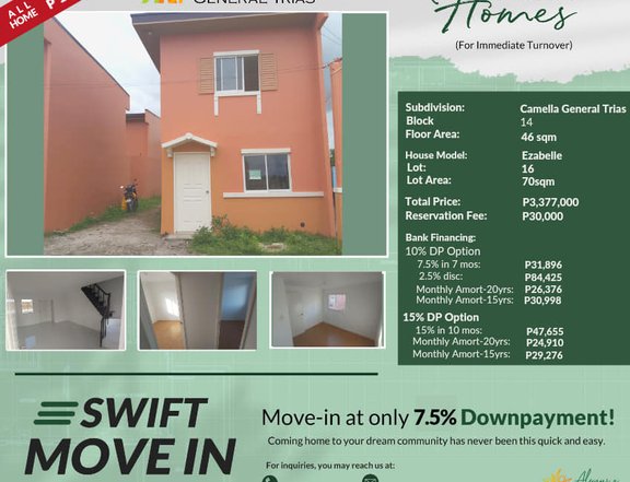 2 bedrooms for sale in General Trias Cavite |Ready for occupancy