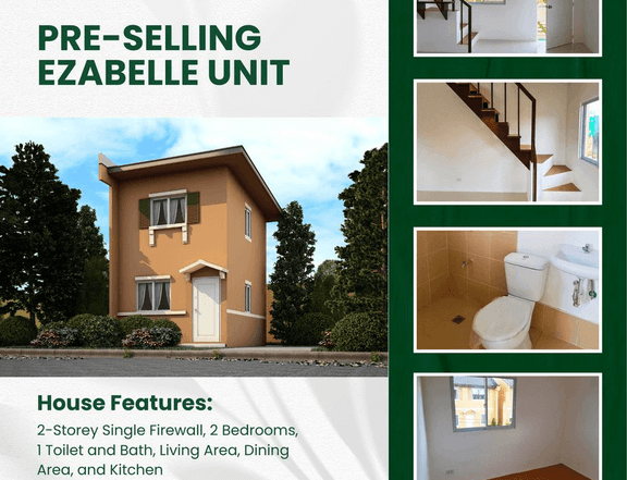 2-bedroom Single Attached House For Sale in Camella Capas