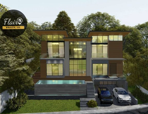 3-BEDROOM GLASS HOUSE WITH HIGH CEILING AND SWIMMING POOL