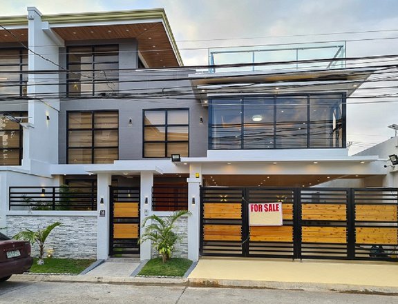 Brand new House with Basement and roof deck for Sale in BF Homes Paranaque City