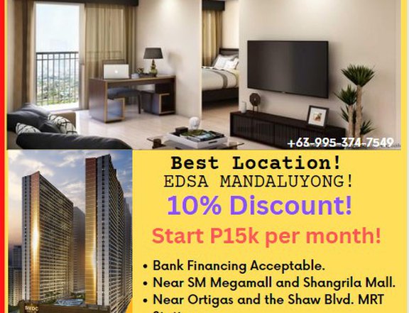 Affordable RFO, Preselling Condo Unit, Fame Residences Mandaluyong