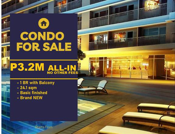 Ready For Occupancy 24.00 sqm 1-bedroom Residential Condo For Sale in Mandaluyong Fame Residences