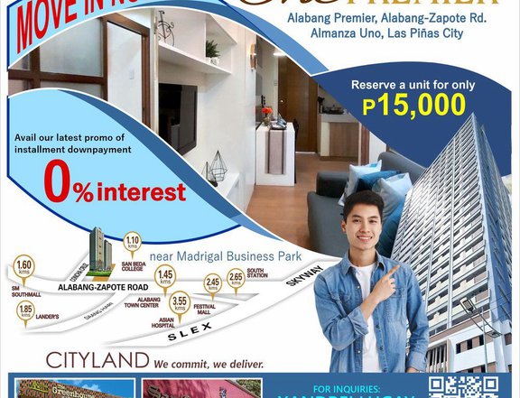 UNITS FOR SALE IN ONE PREMIER - READY FOR OCCUPANCY CONDO IN ALABANG