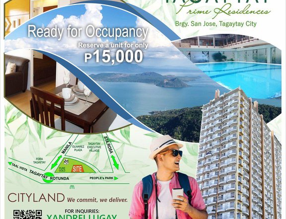 TAGAYTAY PRIME RESIDENCES UNITS FOR SALE