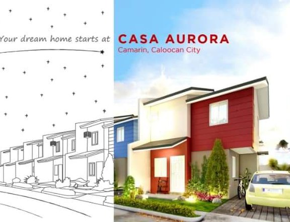 Affordable house and lot in Caloocan City 24 months to pay Downpayment