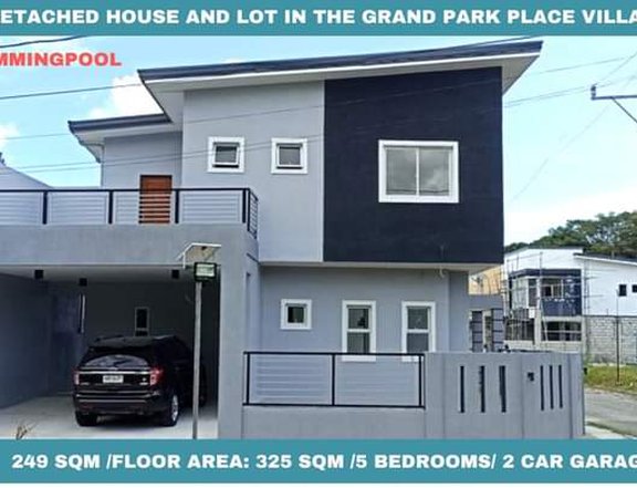 5 BEDROOMS SINGLE DETACHED WITH SWIMMING POOL FOR SALE IN CAVITE