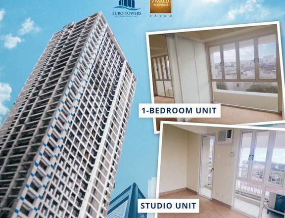 STUDIO UNIT AND 1BEDROOM FOR SALE IN DAVAO CITY