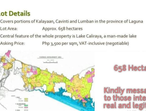 658 HECTARES LOT