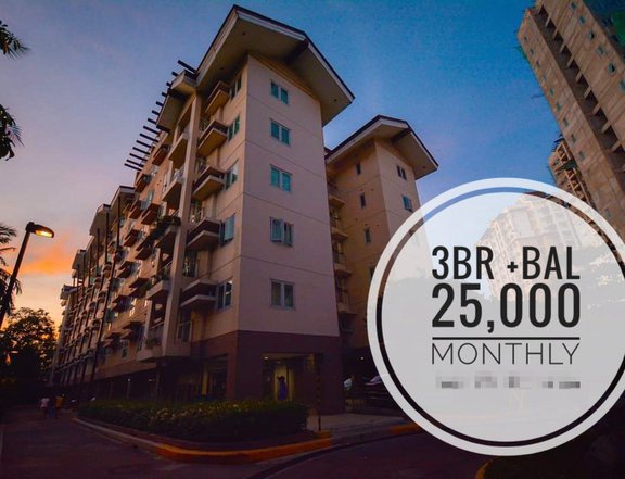 58.00 sqm 3-bedroom Condo For Sale in Pasig Metro Manila