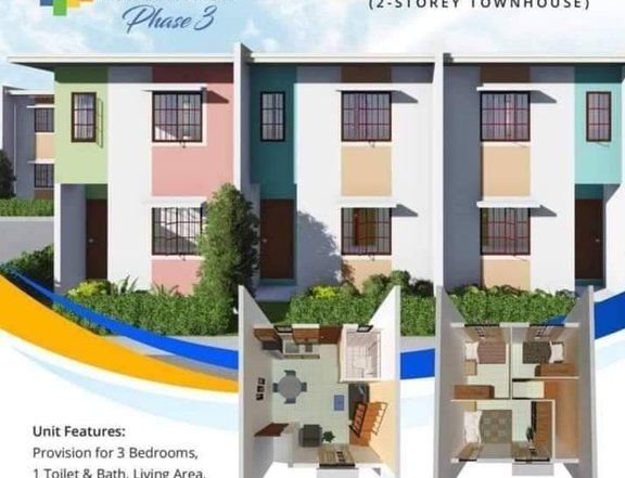 2-Storey Townhouse For Sale in Trece Martires Cavite