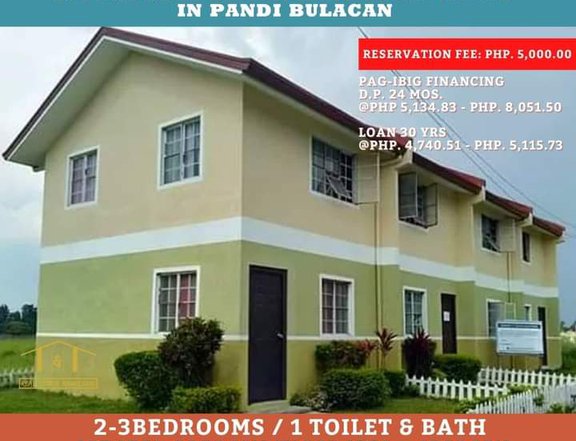 Affordable Two-Storey Townhouse For Sale in Pandi Bulacan