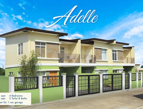 ADELLE TOWNHOUSE WITH FENCE CORNER LOT