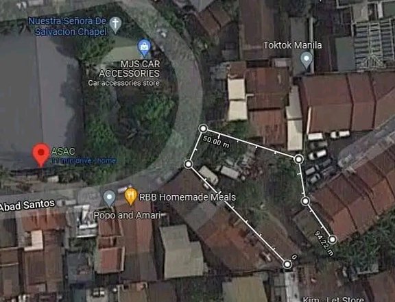 Residential lot for sale 717 sqm in Manila
