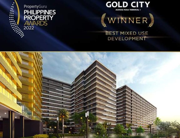 Own a unit at Gold City with Residential office in one Manila Airport