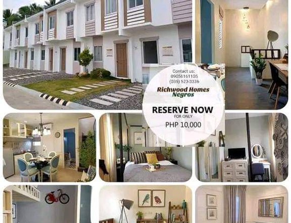2-bedroom Townhouse For Sale in Bacong-Dumaguete Negros Oriental