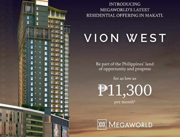 Vion West Studio Unit by Megaworld