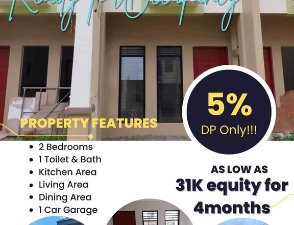 Rfo 2-bedrooms Townhouse For Sale in Naga Cebu