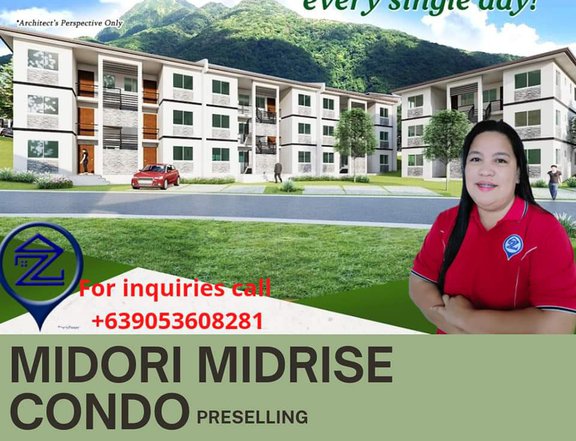 50.00 sqm 2-bedroom Midrise Condo For Sale in Santo Tomas Batangas